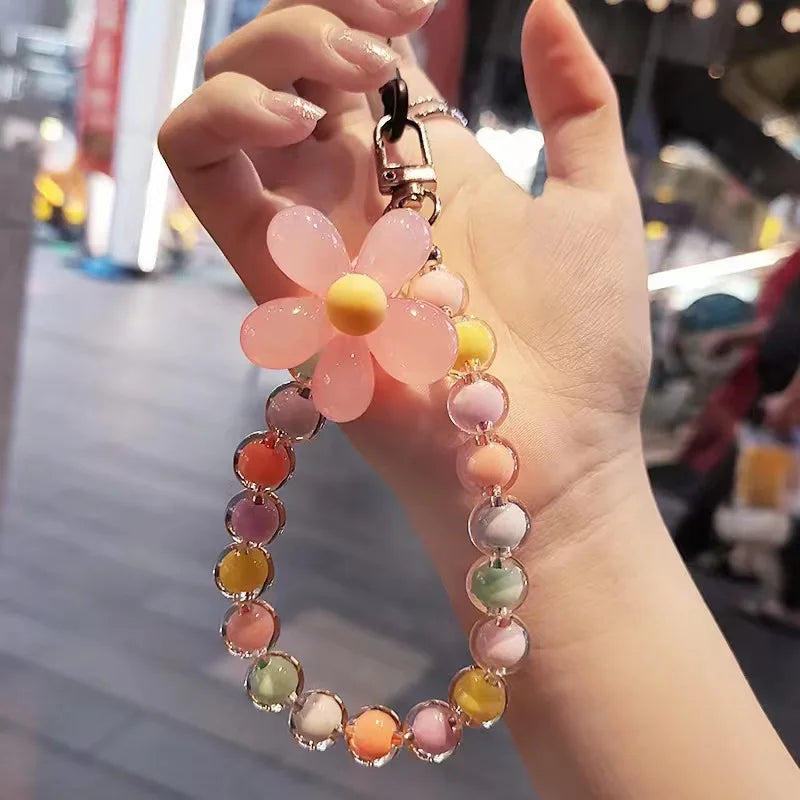 Jeffs Favorite Picks Macaron Bead Phone Wrist Lanyard