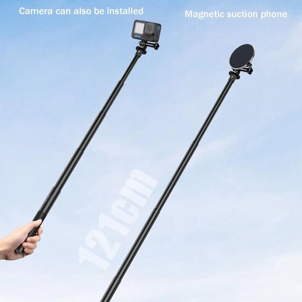 Magnetic Outdoor Phone Stand for Golf & Fishing - Extendable Tripod by JEFF's Favorite Picks