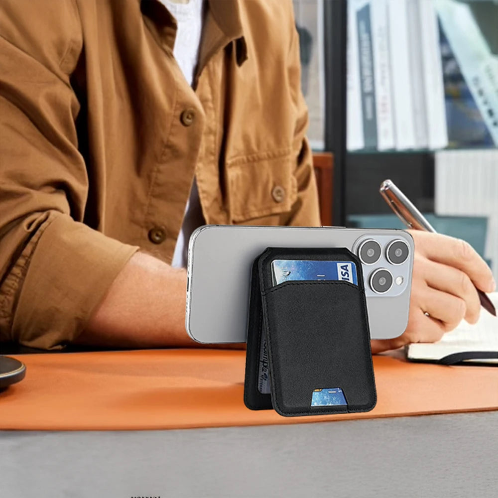 Best MagSafe Leather iPhone Wallet Case - Card Holder for iPhone