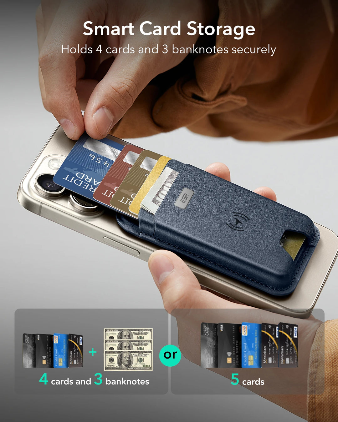ESR iPhone 12-17 MagSafe Wallet with Find My - JEFF's Favorite Picks