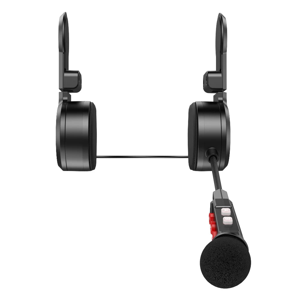 VELEV BT9 Helmet Bluetooth Headset for Motorcyclists | Waterproof 23H Talk Time