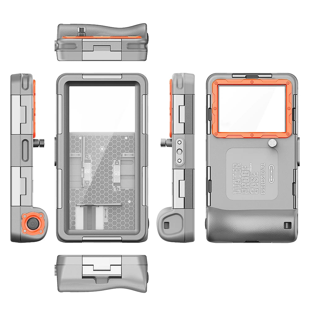 Shellbox Waterproof Diving Phone Case - Durable Underwater Protection
