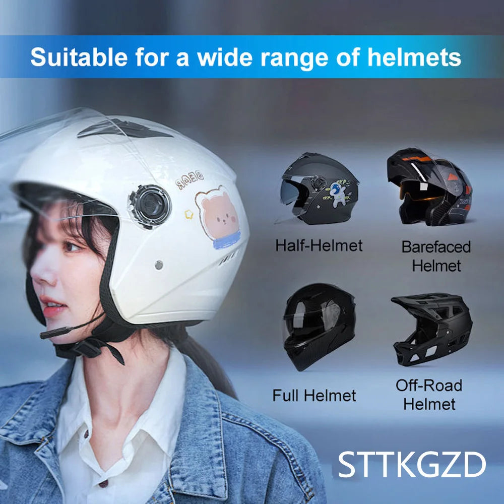 STTKGZD Motorcycle Helmet Bluetooth Headset Reviews