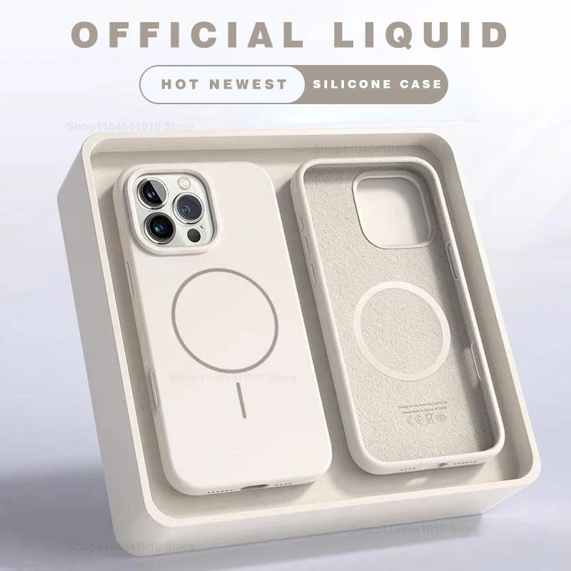 Buy Ultimate Magnetic Silicone MagSafe Case – Shockproof iPhone 2026 | Free Shipping & Fast Delivery