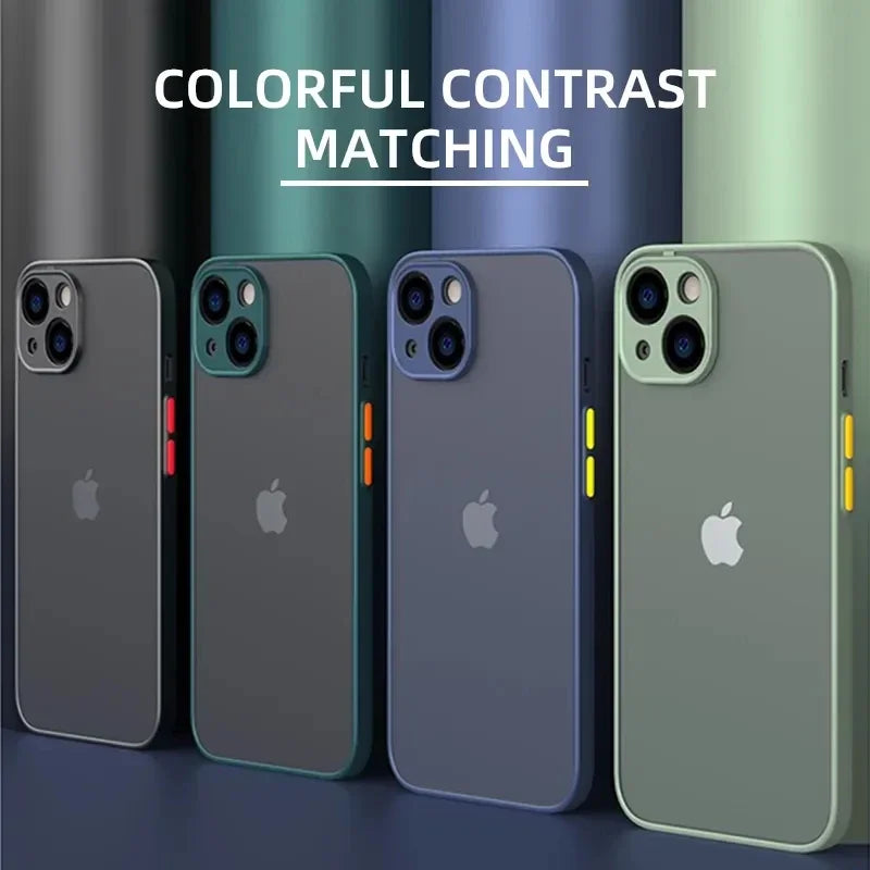 Matte Silicone iPhone Case Soft Touch Shockproof Cover - JEFF's Favorite Picks