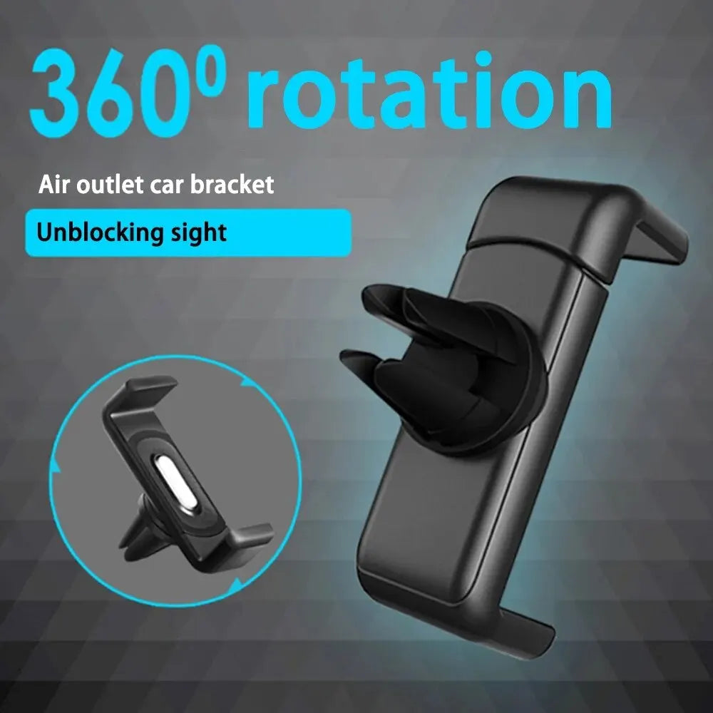 Car Air Vent Phone Holder: Universal Adjustable Smartphone Mount for Safe Driving