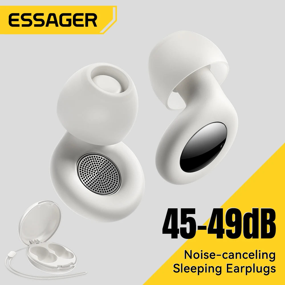 Soft Silicone Sleep Earplugs Noise Reducing Comfort Ear Plugs