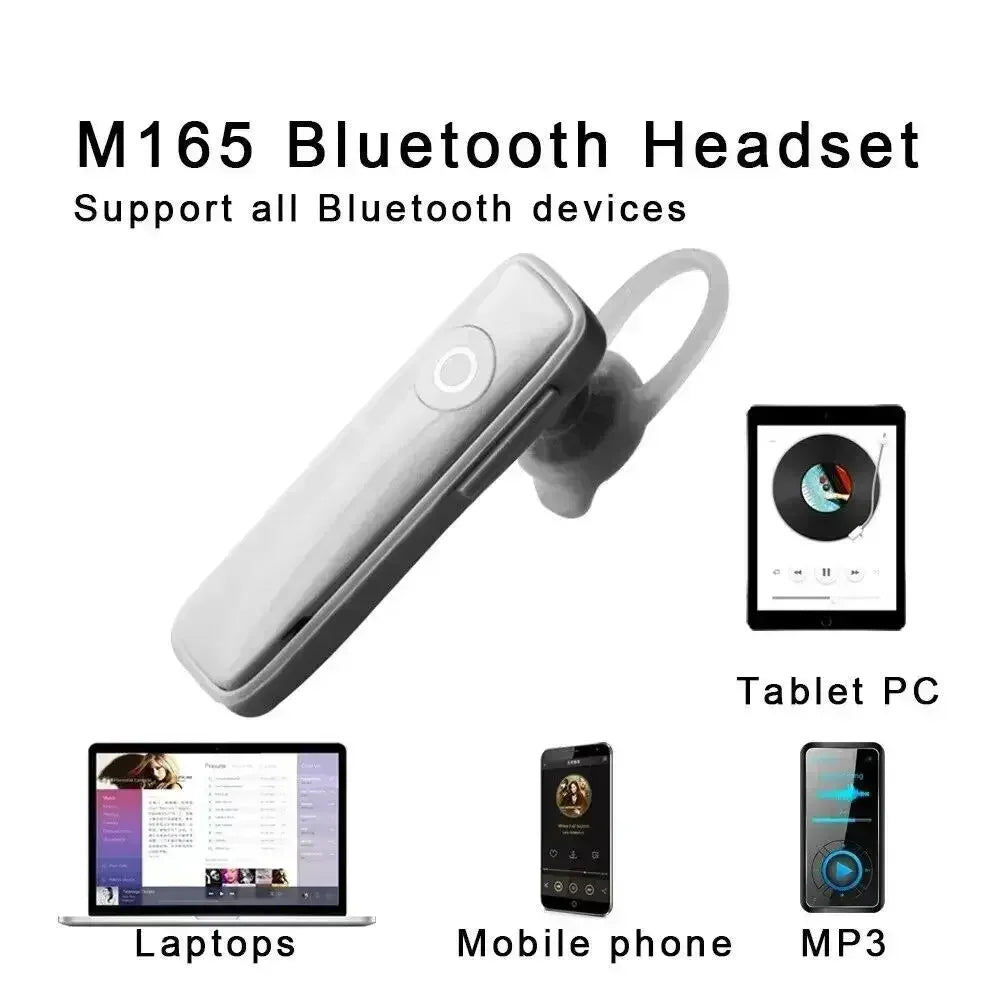 VIKEFON Wireless Noise Cancelling Bluetooth Ear Hook Headset for sale