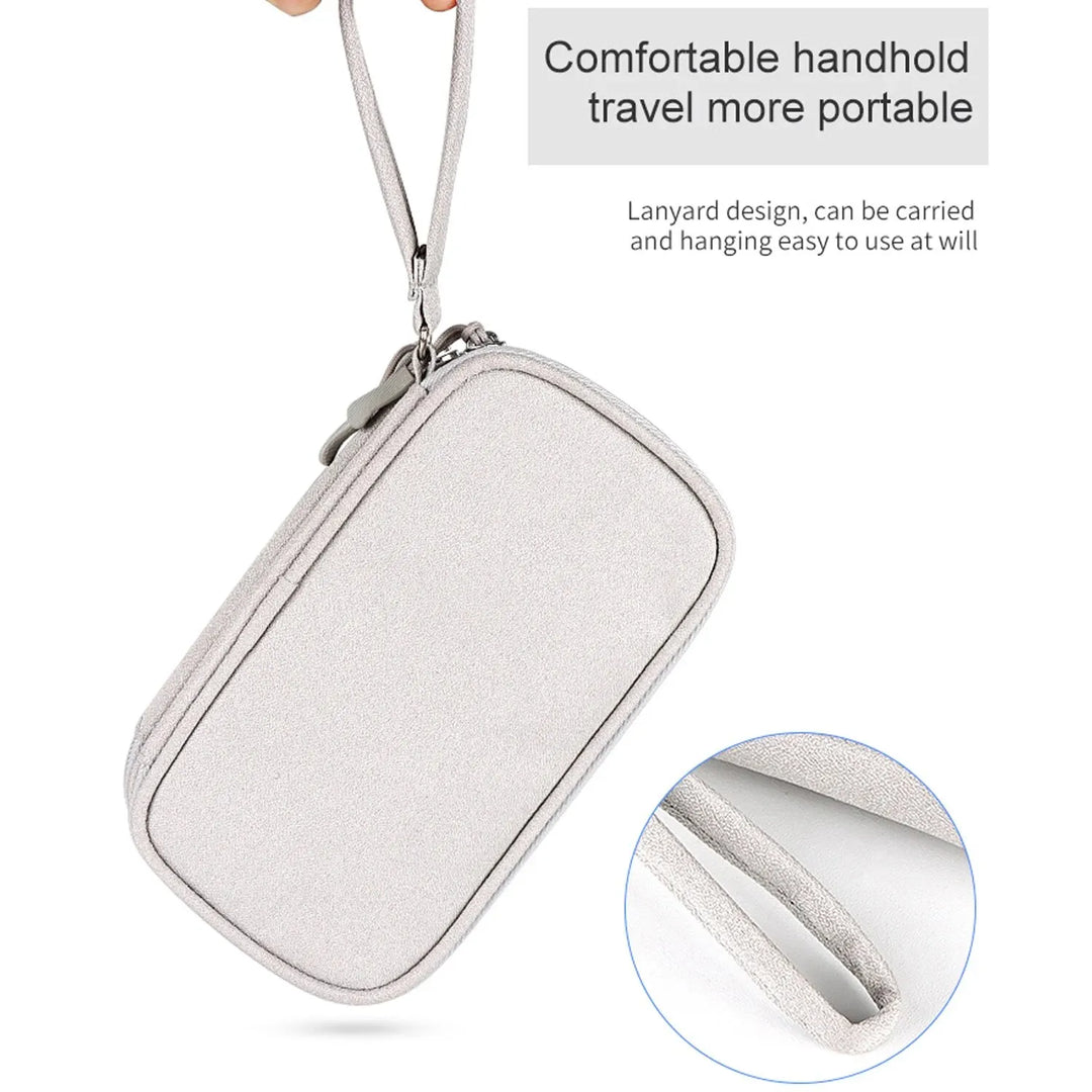 Cable Organizer Bag, Waterproof Travel Electronics Case