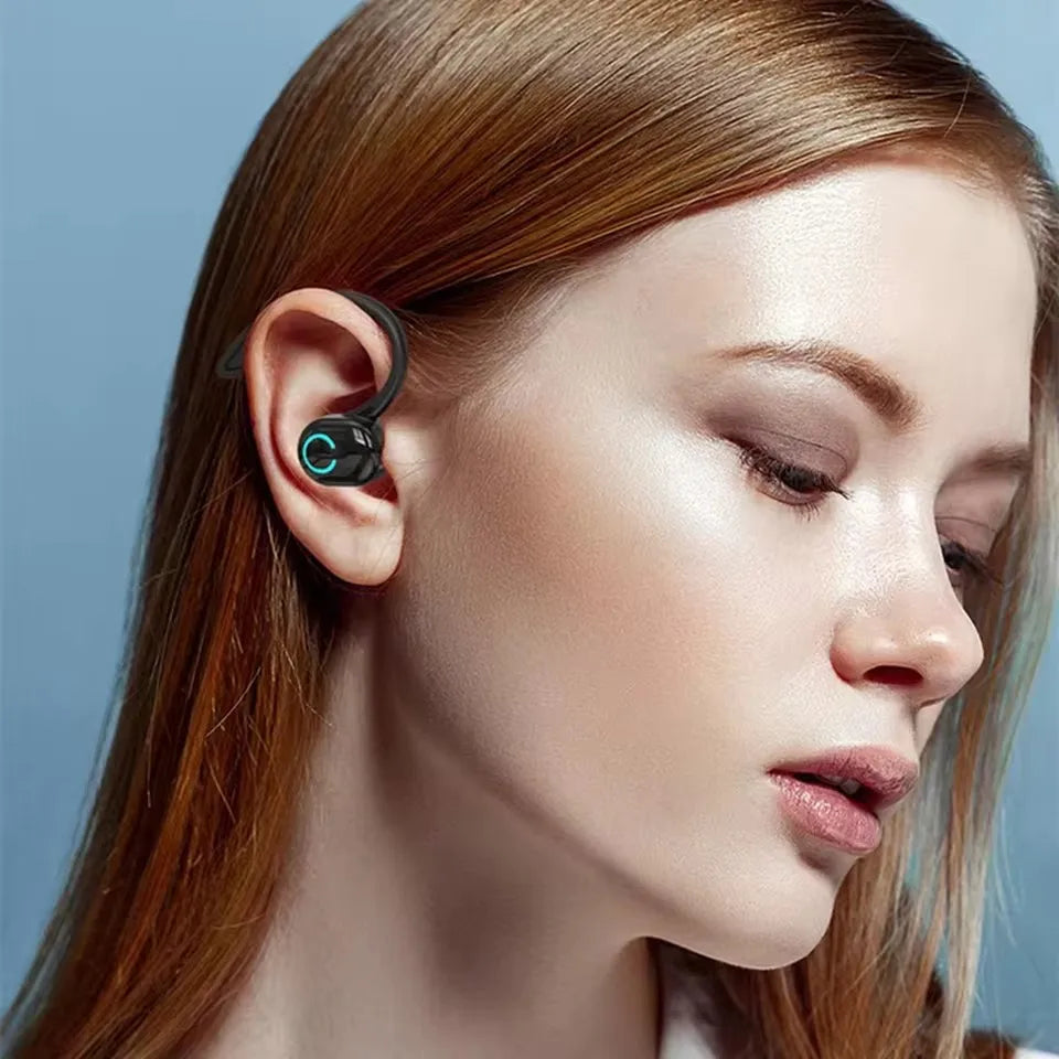 MEZSN OWS Ear Hook Wireless Headphones - Active Noise Cancellation Earbuds