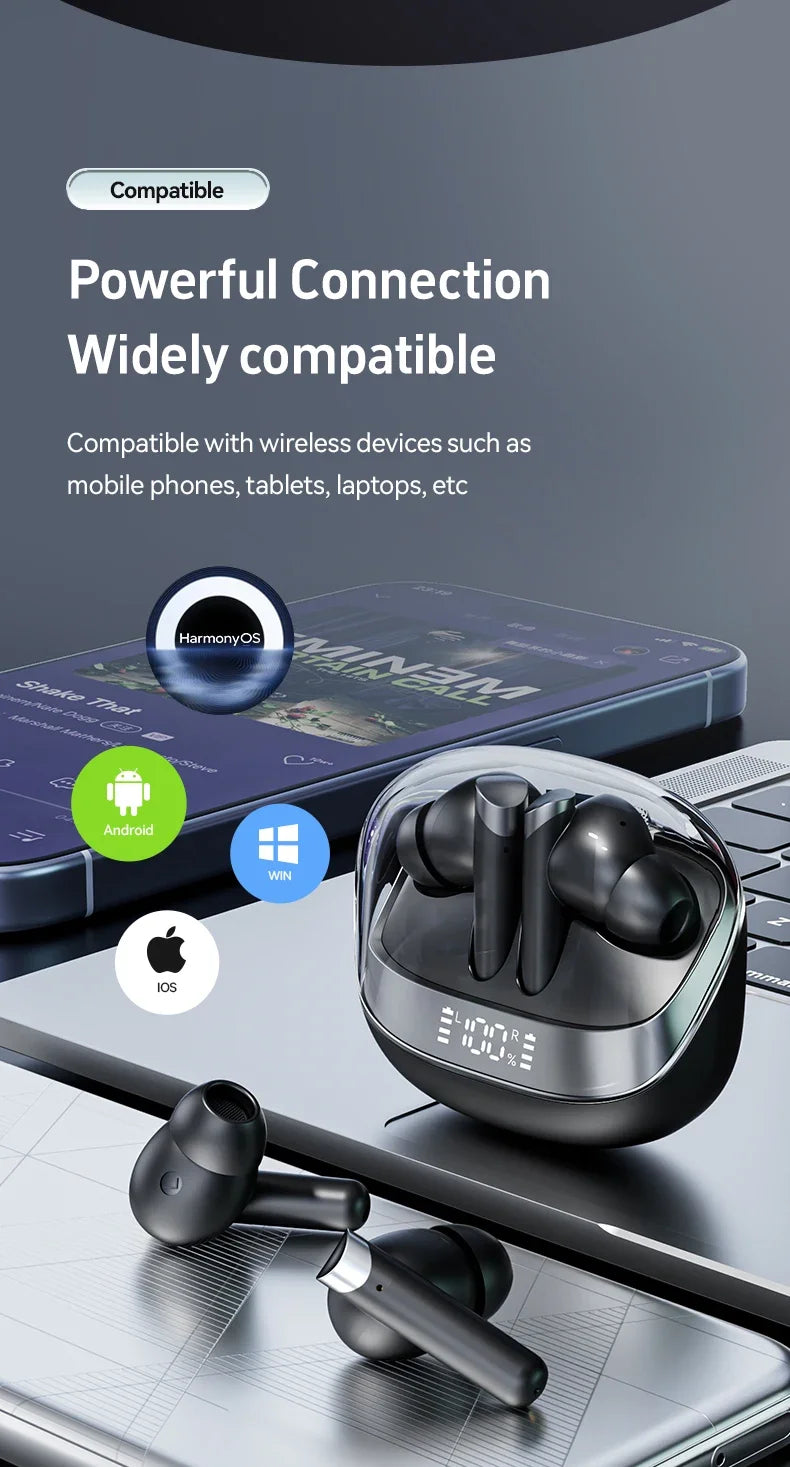 Basix TWS ANC Bluetooth Wireless In-Ear Earphones