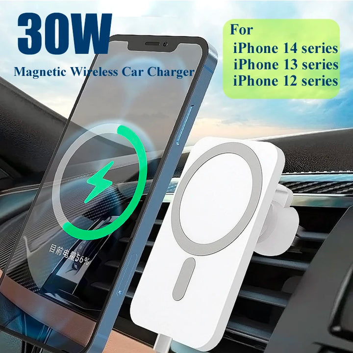 Best Wireless Car Charger for iPhone - 30W Fast Charging