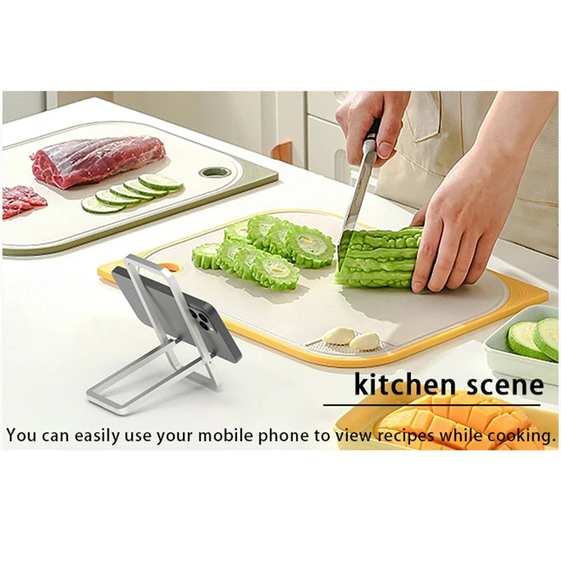 Foldable Phone Stand for Desk – Adjustable, Universal Phone Holder