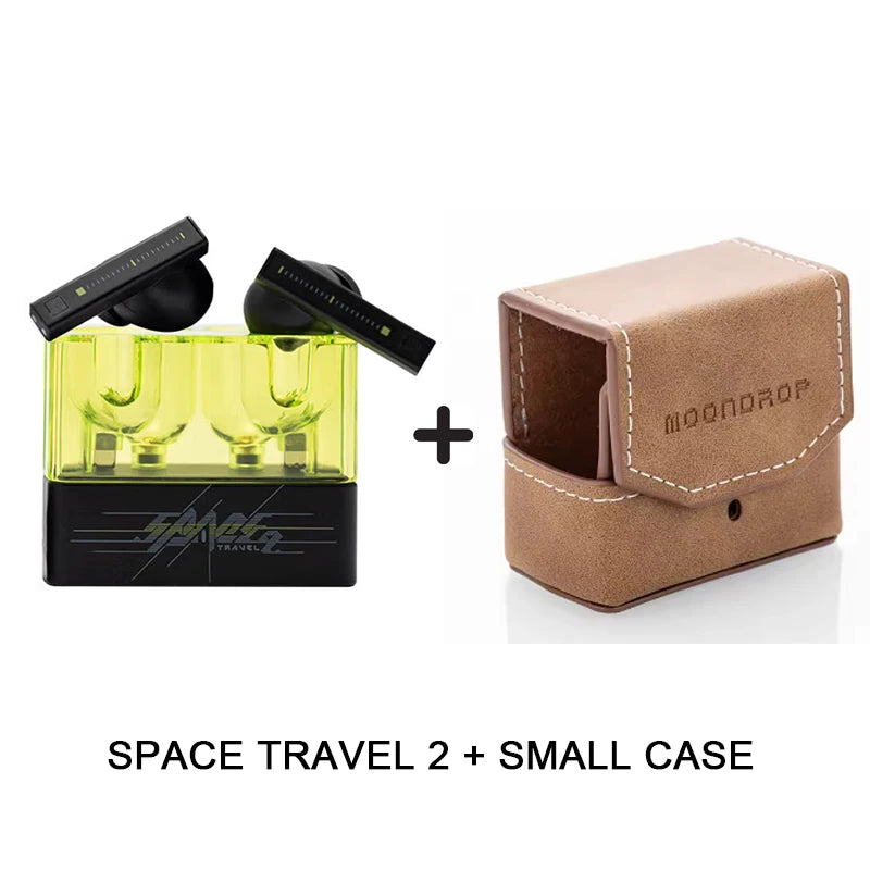 MOONDROP Space Travel 2 Bluetooth 6.0 TWS Earbuds | ANC HiFi 13mm Driver | 55ms Game Mode