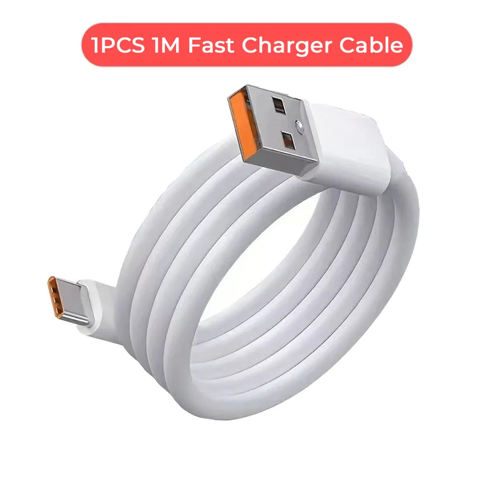 NNBILI 3-Pack 100W 6A USB-C Fast Charging Cable | Quick Charge Data Cord CE FCC RoHS Certified
