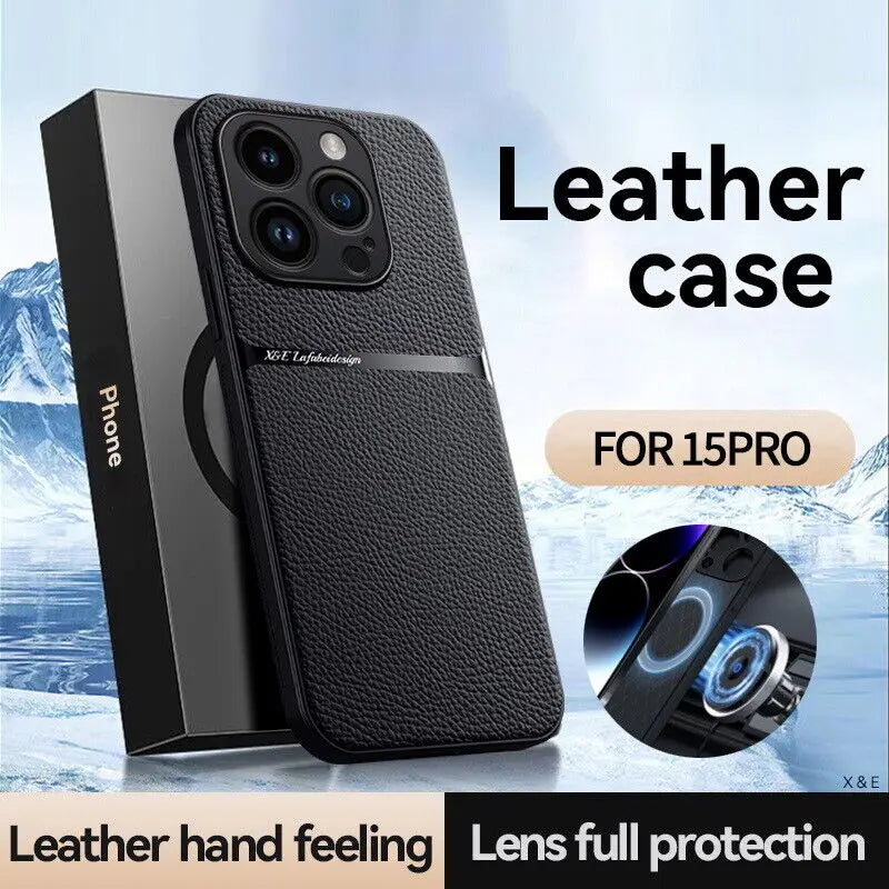 Luxury MagSafe Case for iPhone 16/15/14/13/12 - JEFF's Favorite Picks