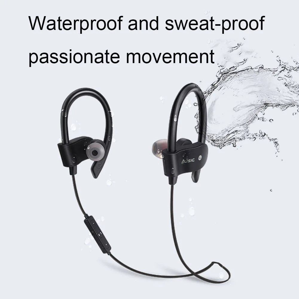 Waterproof Wireless Earphones with Stereo Bass - Top Pick