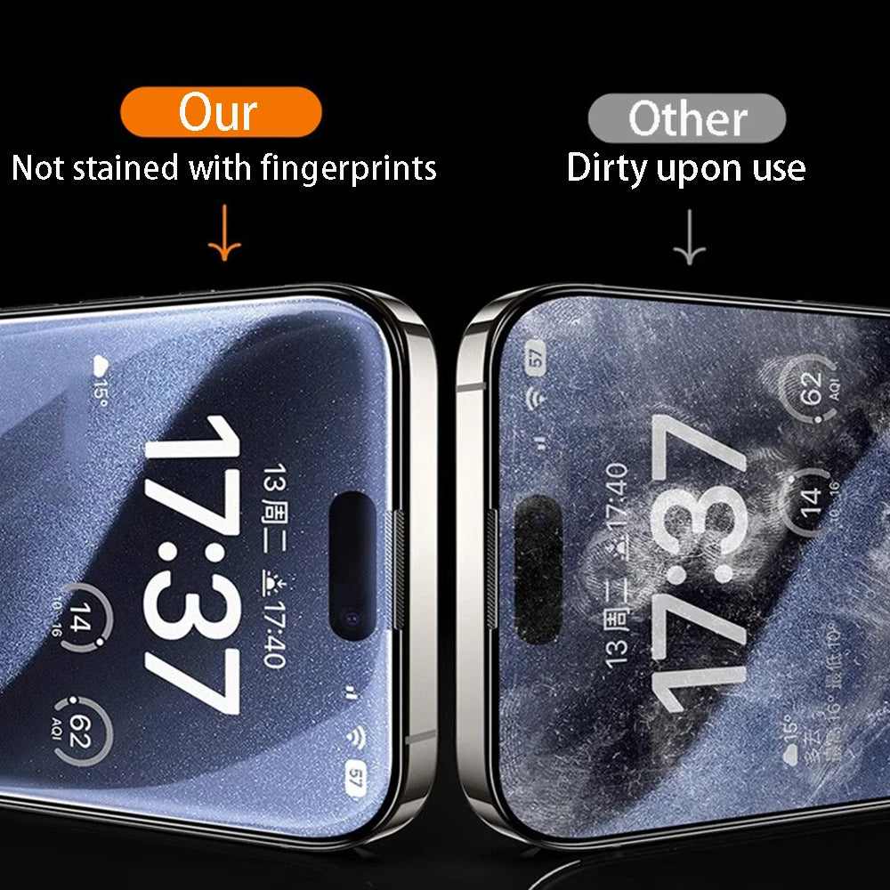 4-Pack Tempered Glass iPhone 16 Screen Protector - Anti-Scratch & HD Clear — iPhone Screen Protector