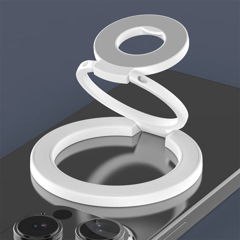 MagSafe Foldable Ring Holder – N52 Magnetic Stand for iPhone 16/15