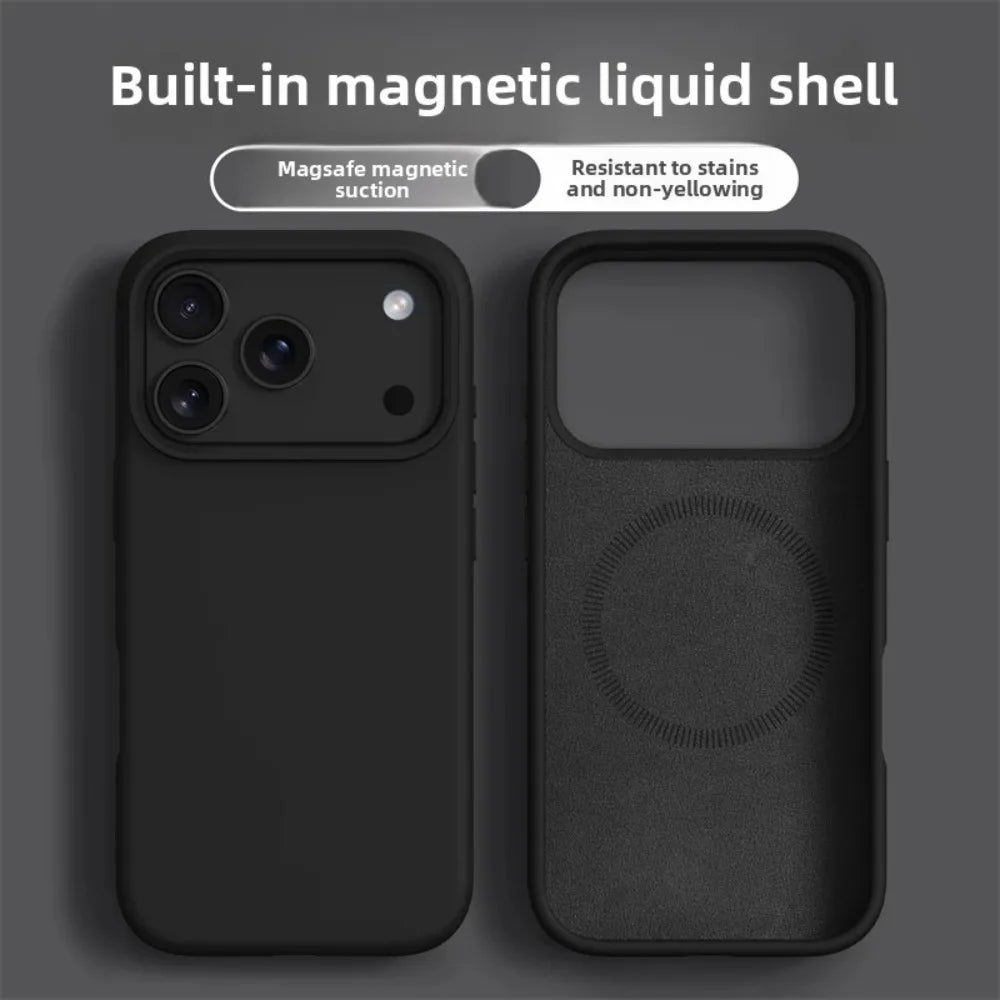 Magnetic Liquid Silicone Case iPhone 16/17 Pro Max & Air | JEFF's Favorite Picks