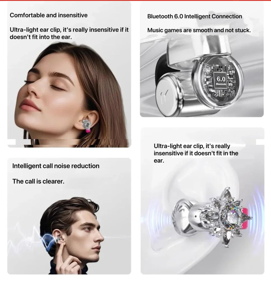 ZIYOULANG ERDU Open-Ear Bluetooth Ear Clip Headphones — ZIYOULANG ERDU Open-Ear Headphones