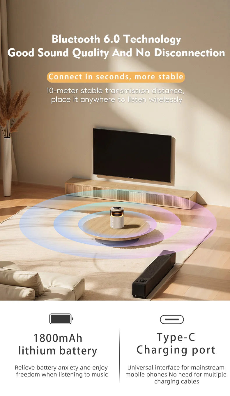 Best Magnetic Wireless Charger with Speaker & Night Light for Phone — magsafe accessories