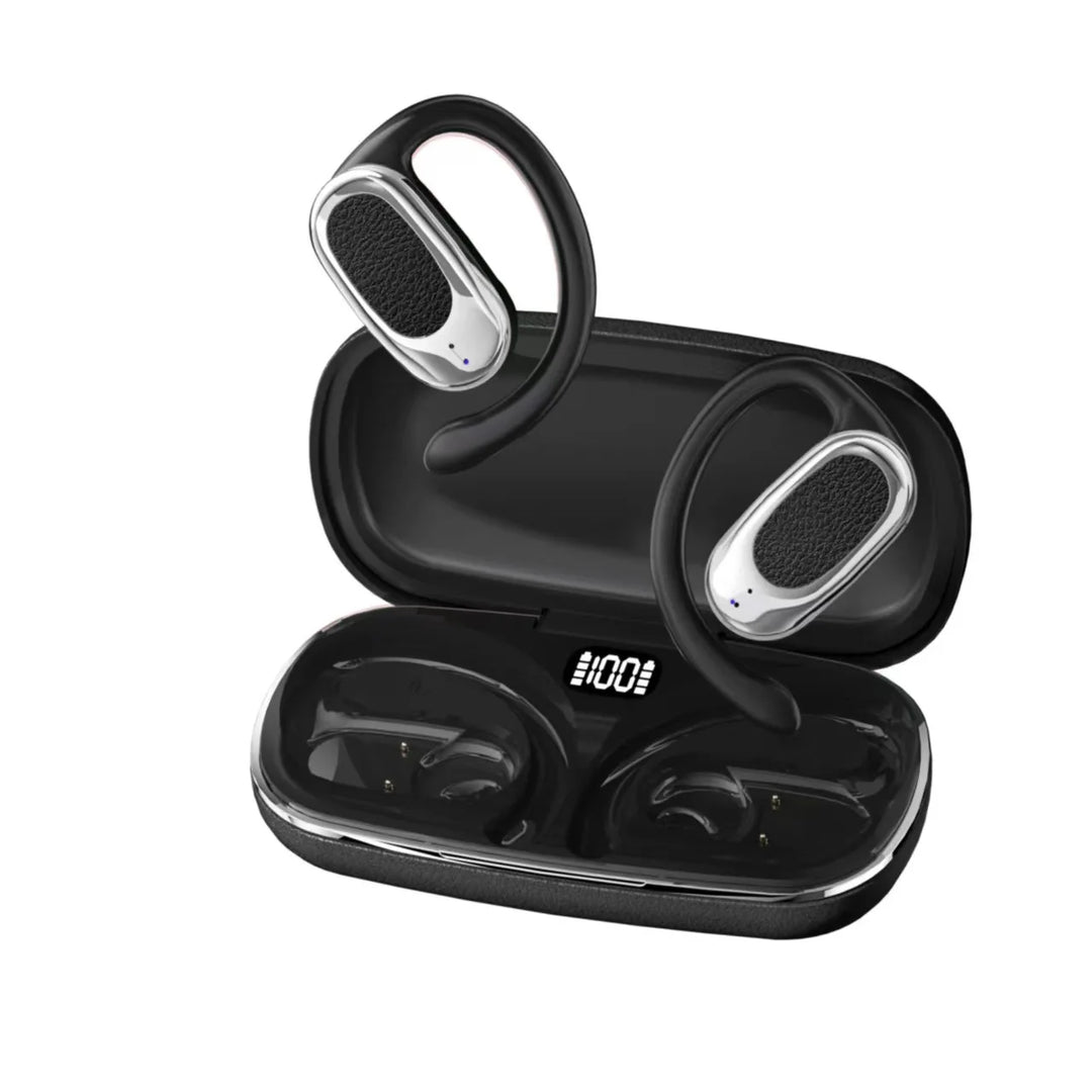 Get the best sweatproof ear hook for your iPhone - secure fit and wireless stereo sound! — magsafe ear hook Bluetooth headset