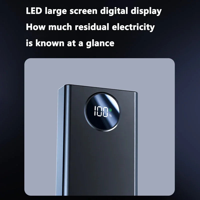 18650 Power Bank - 120W PD Fast Charging & Digital Display