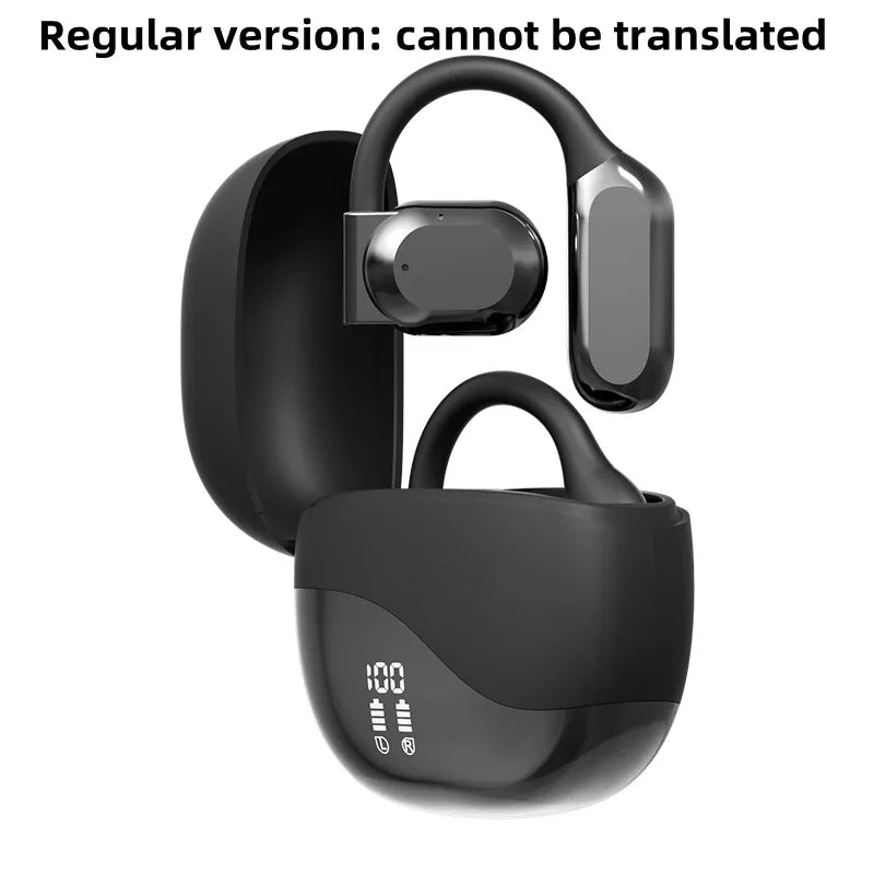 Bluetooth 5.3 Open-Ear Earphones with Active Noise Cancellation