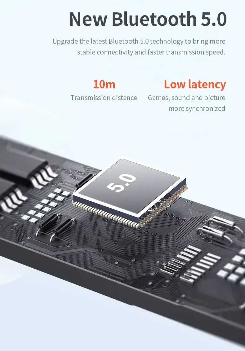 Lenovo LP40 Bluetooth Earbuds - IPX4 Waterproof Gaming Earphones