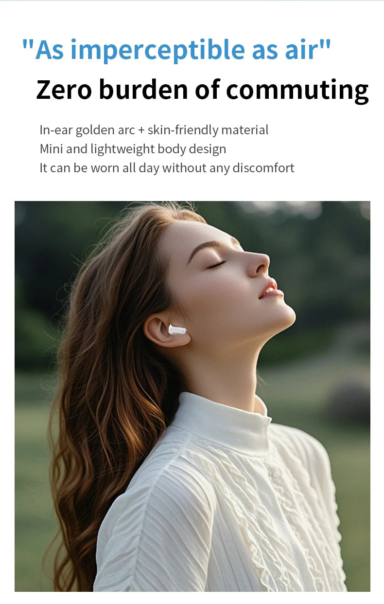 DAIDAN Waterproof Bluetooth Earphones with Mic & Type-C - TWS Headphones for Sale
