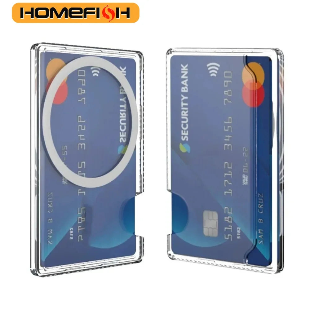 MagSafe Clear Magnetic Phone Card Holder — magsafe accessories