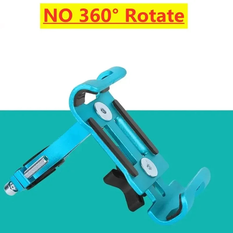 VIKEFON Aluminum Motorcycle Bike Phone Holder – Anti-Slip Universal GPS Mount