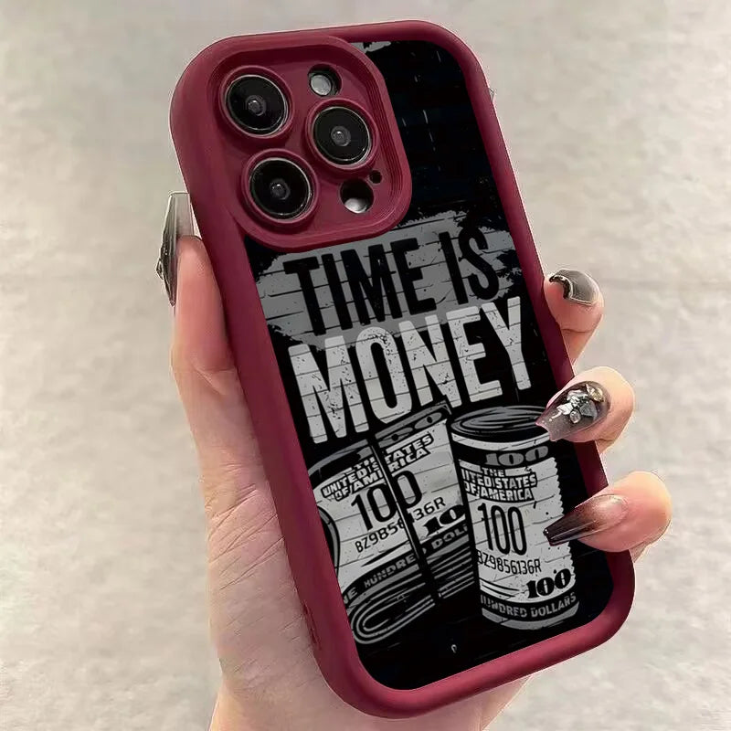 Time is Money iPhone Case for Entrepreneurs | Protect Your Phone