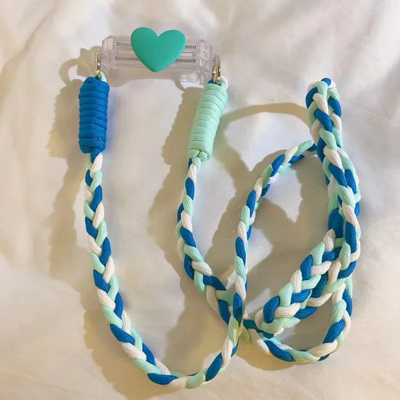 Adjustable Crossbody Phone Lanyard with Case Clip Tab