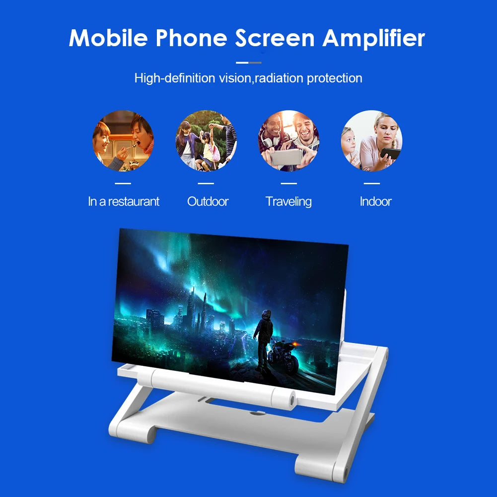 Best Phone Accessories for Hands-Free Viewing — 3d curved screen magnifier