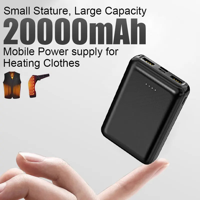 Best Power Bank for Heated Clothing Vest - 20000mAh Portable Charger — power bank for heated vest