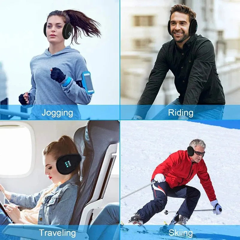 Bluetooth Wireless Earmuffs for Running and Outdoor Sports - Summer Accessories
