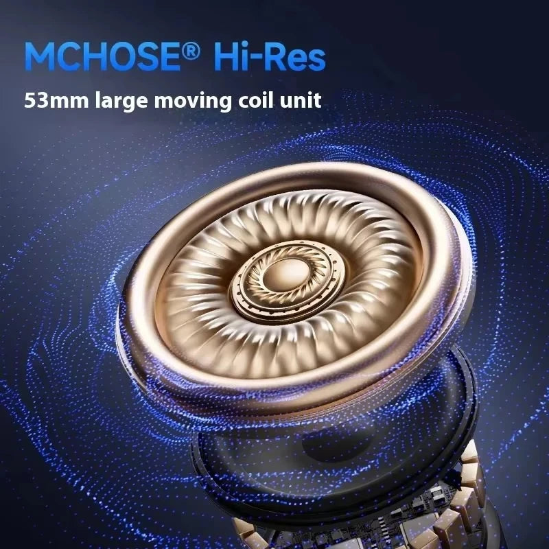 MCHOSE V9 Pro Gaming Headset Tri-Mode Wireless ANC 7.1 Surround