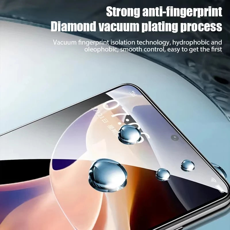 1-5 Pack HD Tempered Glass Poco X7 X6 F7 F6 M7 M6 X5 X3 NFC C75 C65 Pro Screen Protector Film
