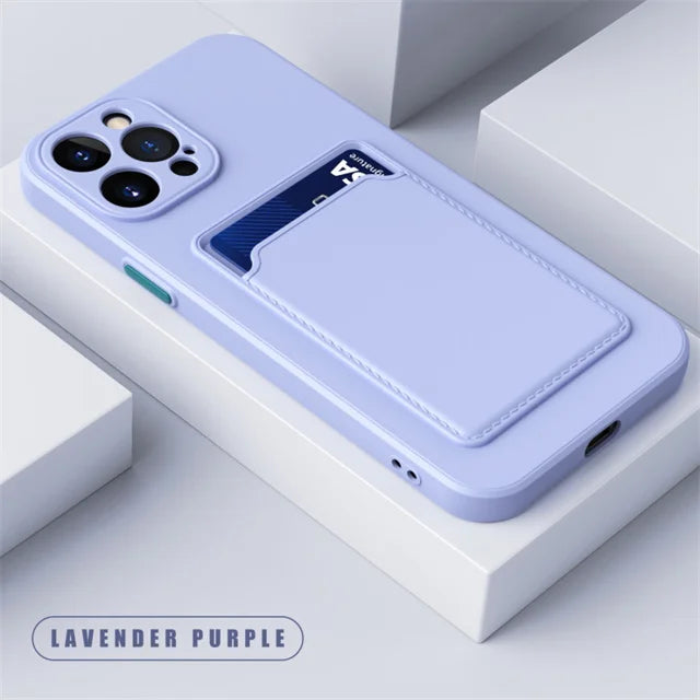 Magsafe iPhone 17 Accessories - Soft Silicone Wallet Case — magsafe accessories
