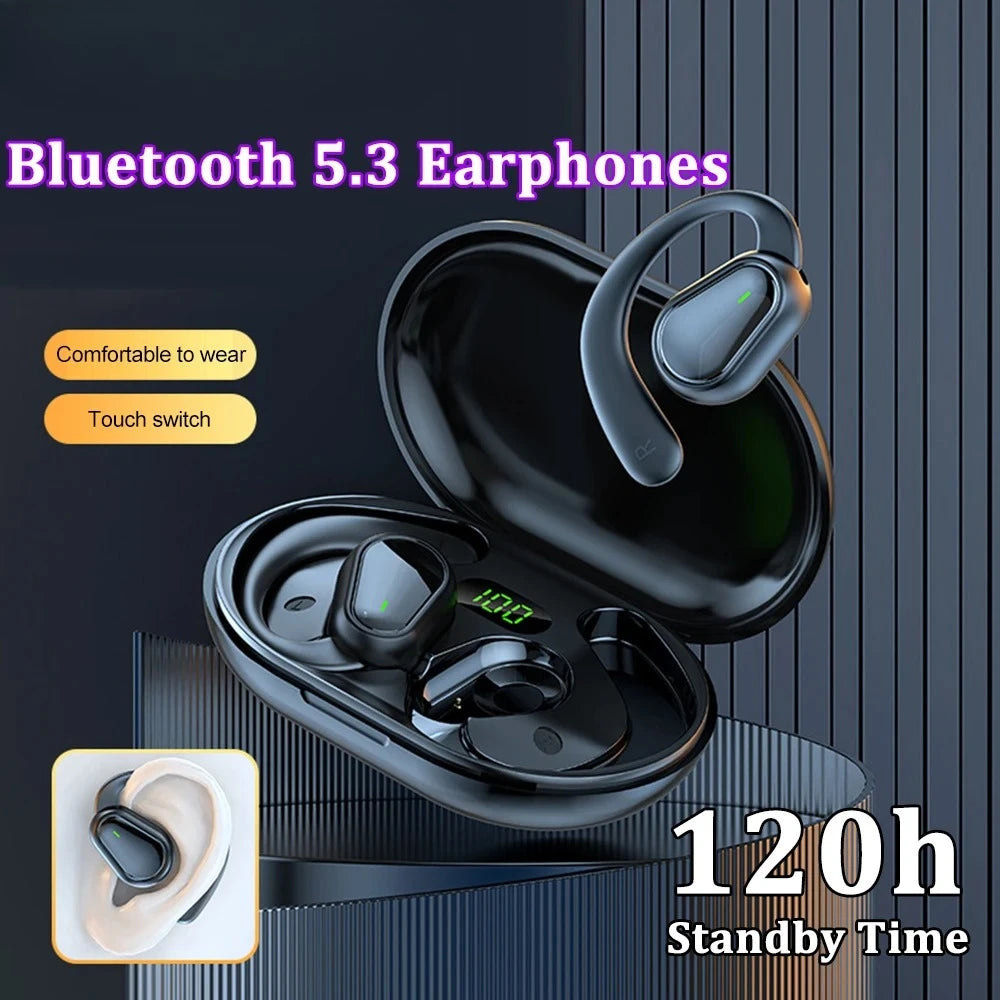 Waterproof Bluetooth Ear Hook Earphones with ANC