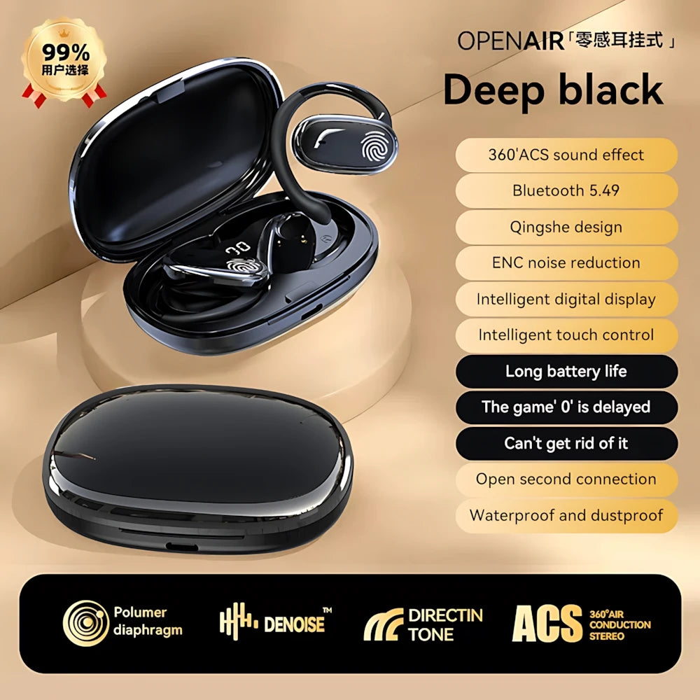 Best Wireless Earbuds with Wireless Charging Case, LED Display, and Waterproof