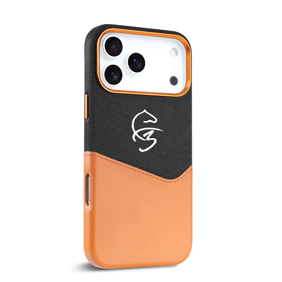 Custom MagSafe Leather iPhone Case with Name