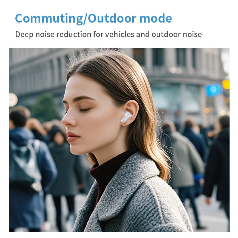 DAIDAN Waterproof Bluetooth Earphones with Mic & Type-C - TWS Headphones for Sale