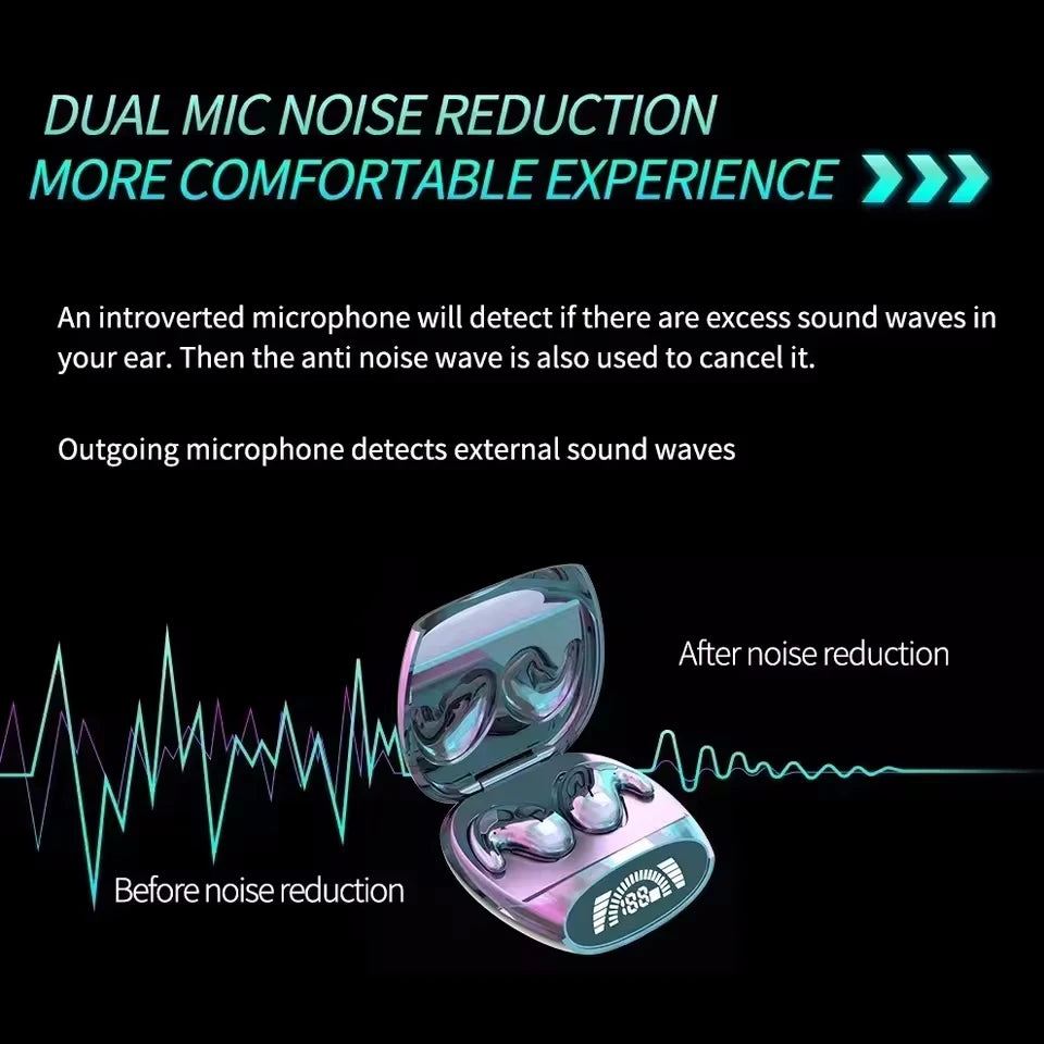 AyeBeau Wireless Earbuds with Active Noise Cancelling | Waterproof