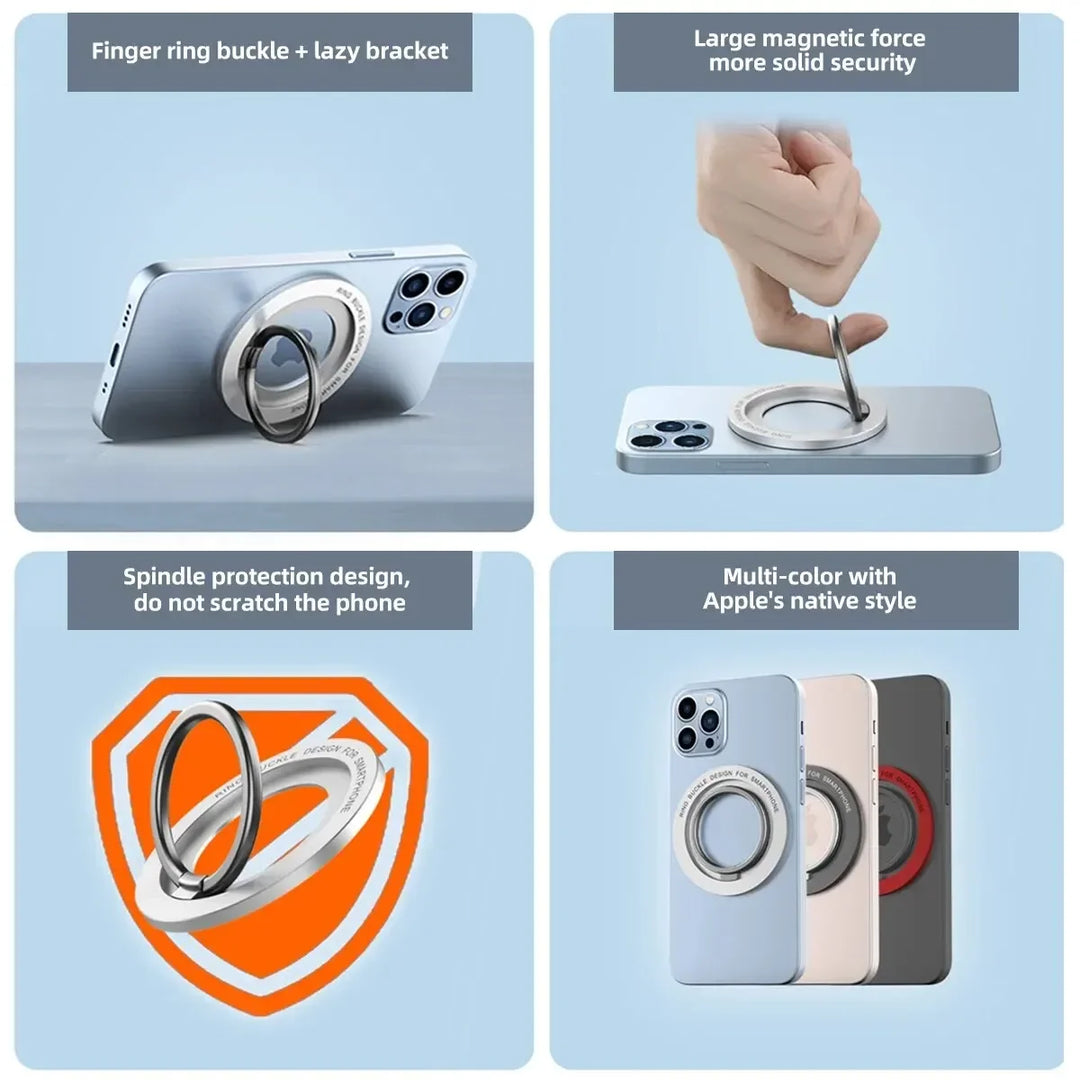 Magnetic MagSafe Phone Ring Holder – Finger Grip Stand