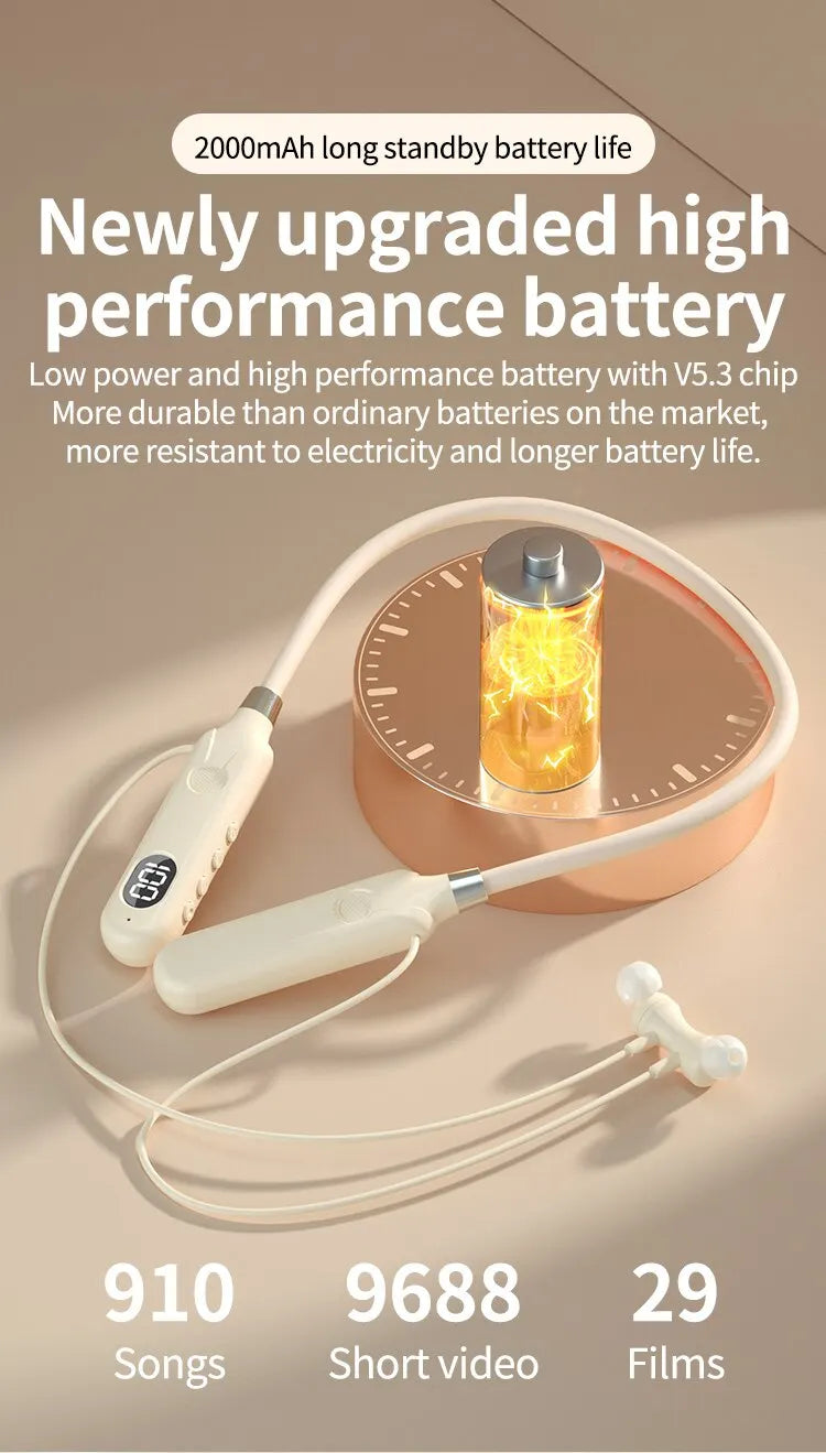Long-Lasting Wireless Freedom | BT-12 Bluetooth Earphones