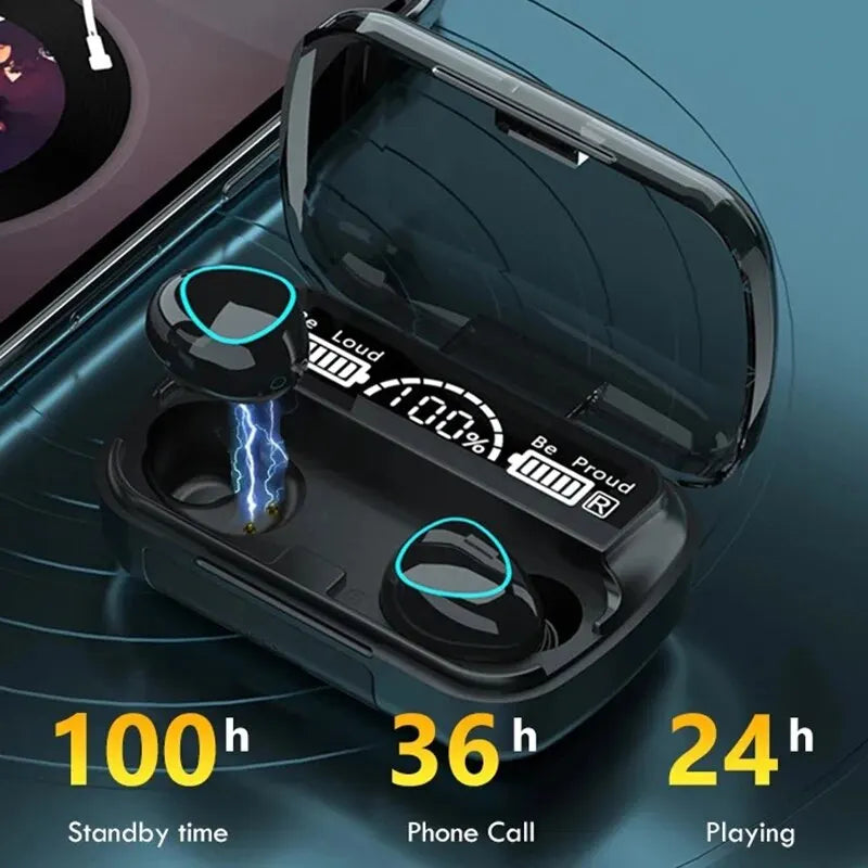 TWS Bluetooth In-Ear Earbuds for Gaming and Music