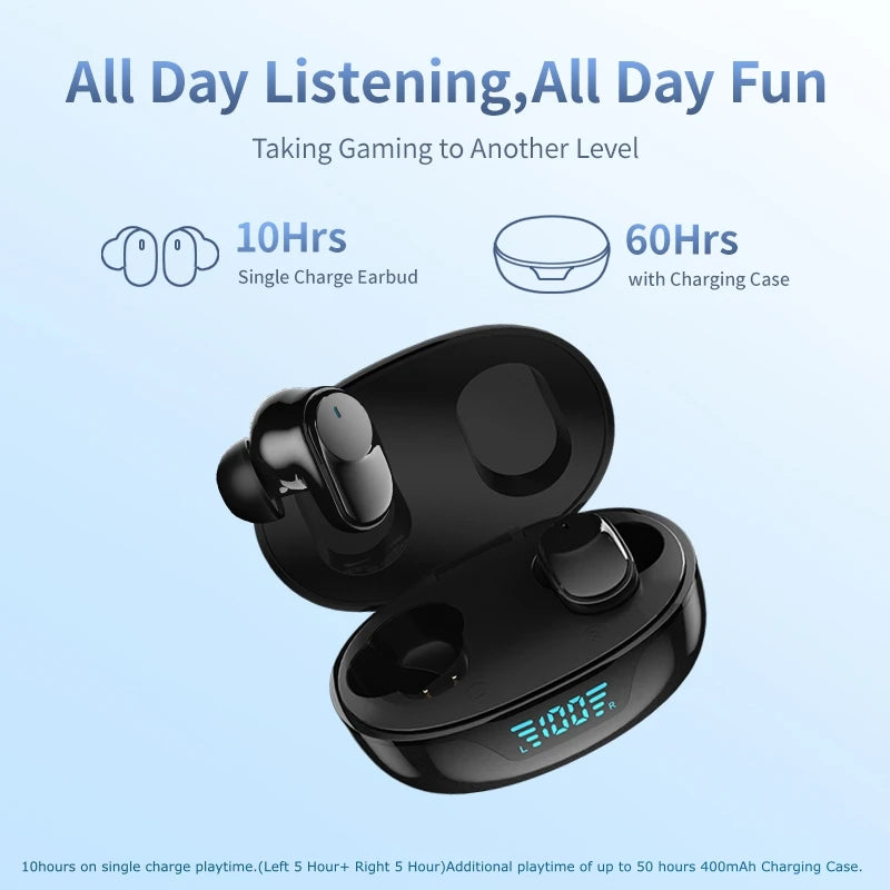 Buy Long Lasting Waterproof Bluetooth 5.3 Earbuds | 60H Battery